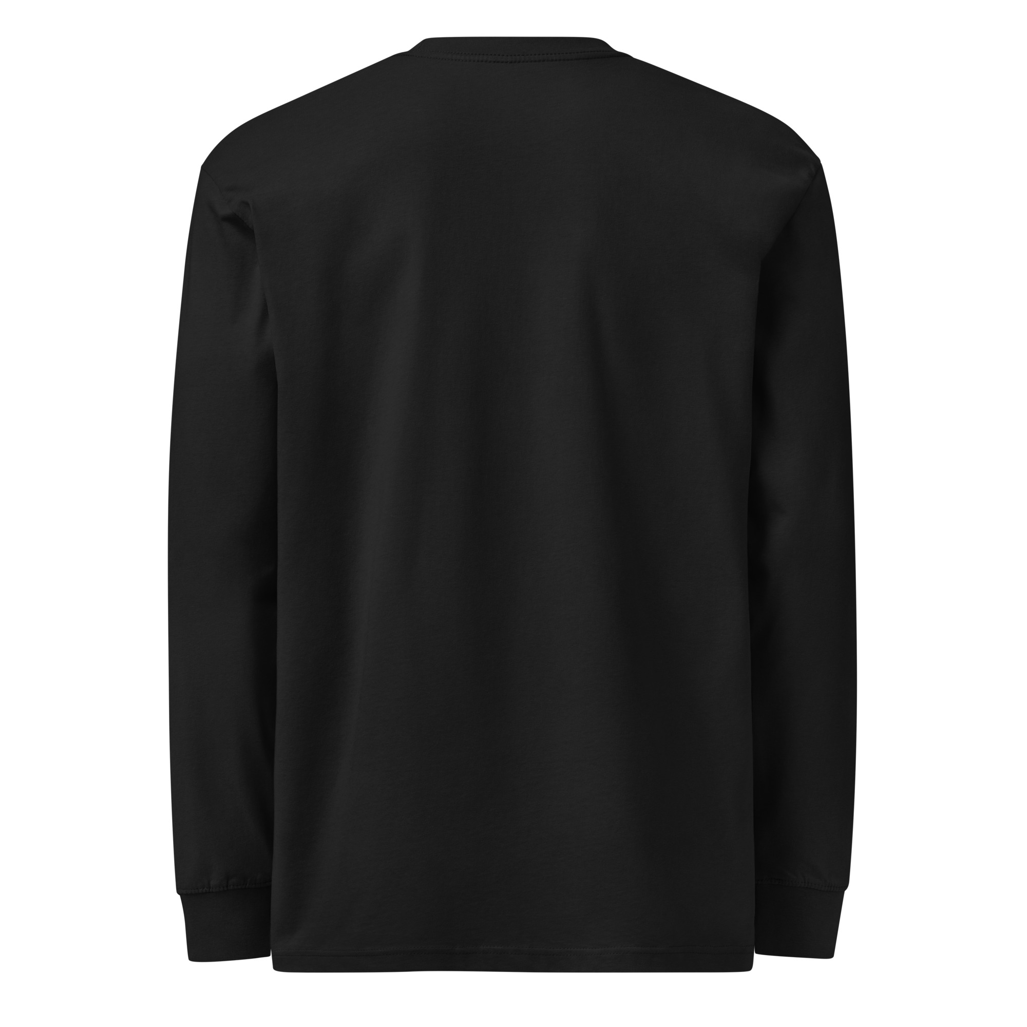 Sacred Shiva & Om Line Art Men's Heavyweight Long Sleeve T-Shirt - Image 4