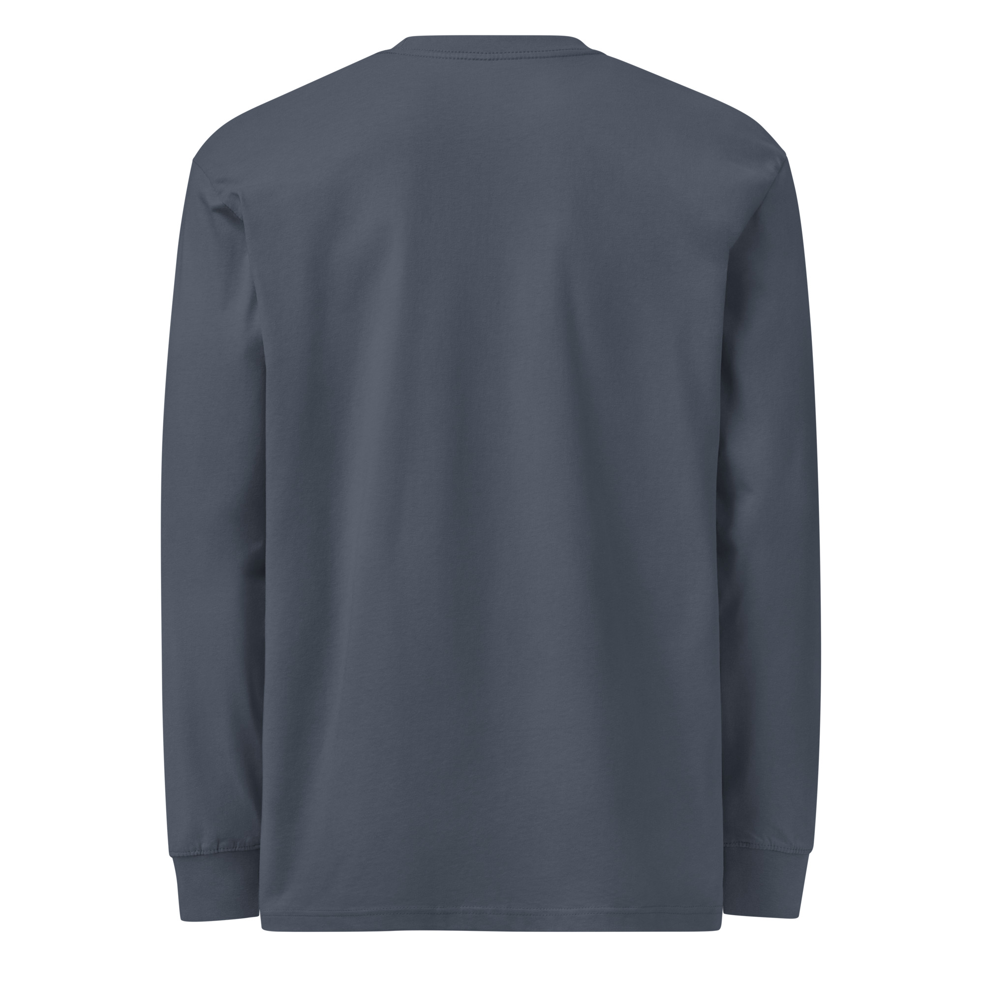 Sacred Shiva & Om Line Art Men's Heavyweight Long Sleeve T-Shirt - Image 5